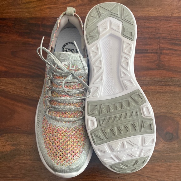 APL TechLoom Silver / Multi Breeze Knit Trainers - Picture 15 of 15